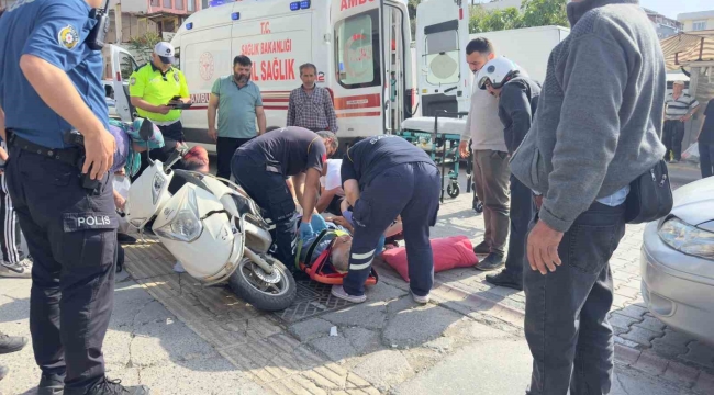 Gazipaşa'da ters yön ihlali kazaya neden oldu: 1 yaralı
