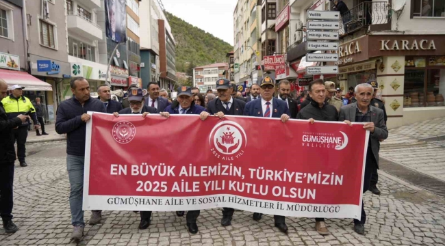 Gümüşhane'de 15 Mayıs Aile Günü kutlamaları
