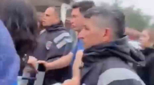 Hayvan barınağında gergin anlar
