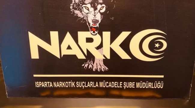 Isparta'da bin 256 kullanımlık sentetik kannabinoid ele geçirildi