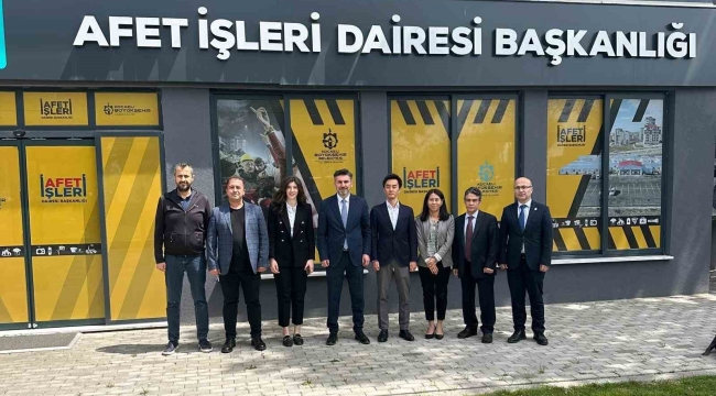 Japon heyetten Kocaeli'ye ziyaret: Afetlere hazırlık masaya yatırıldı