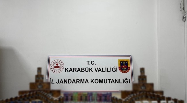 Karabük'te kaçak sigara operasyonu