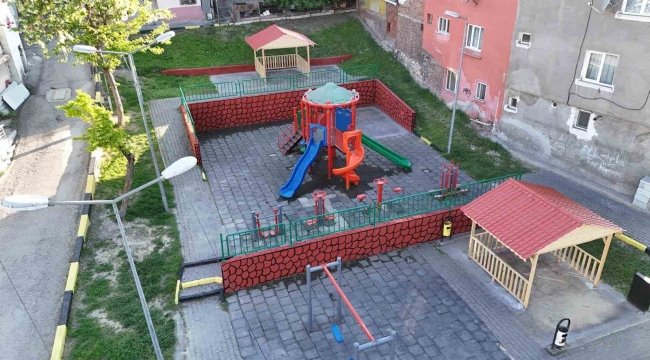Karabük'te parklar modernize ediliyor