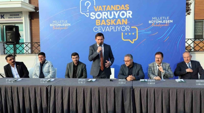 Karatay'da hizmetler masaya yatırıldı