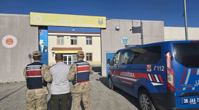 Kars'ta dolandırıcılık suçundan hapis cezası bulunan 1 kişi yakalandı