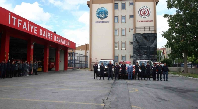 Kayseri İtfaiyesi, bir ayda 567 olaya müdahale etti