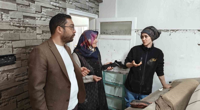 Kayseri'de sağanak yağışta evini su basan vatandaş: "Canımızı zor kurtardık"