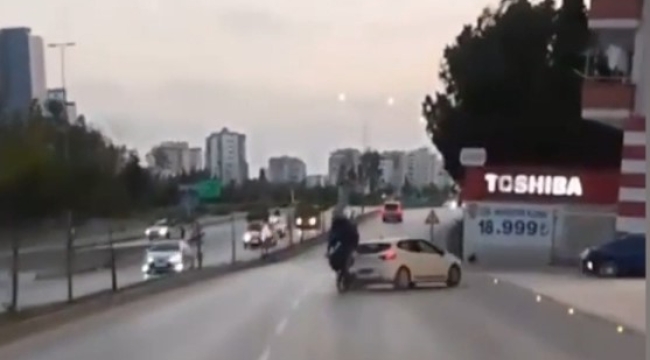 Kaza anı kask kamerasında