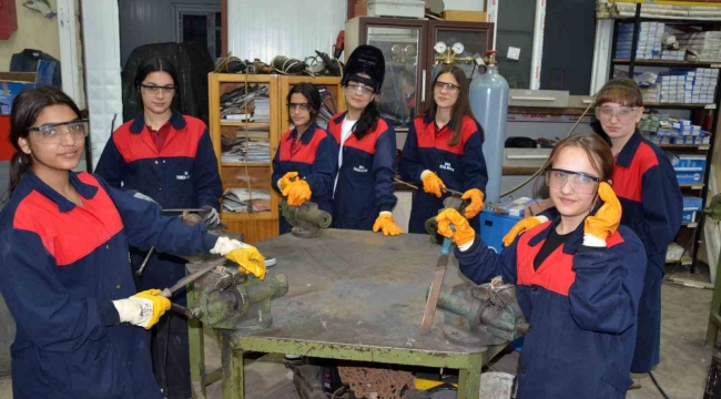 Kırkağaçlı kızlar kaynakçılık sektörüne çare olacak