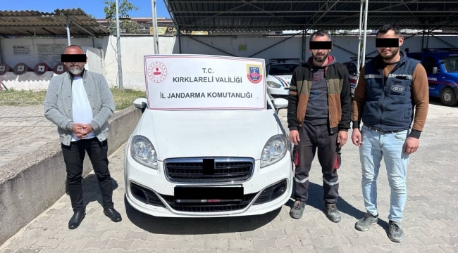 Kırklareli'nde 104 kaçak göçmen yakalandı