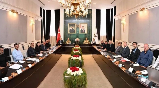 Kırklareli'nde Sınır Güvenliği Yatırımları Değerlendirme Toplantısı yapıldı