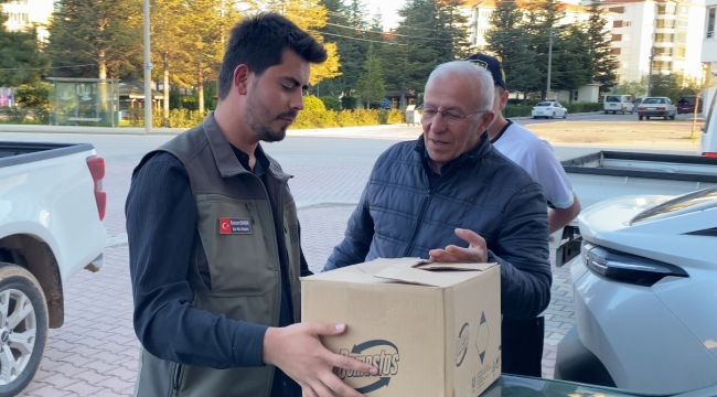 Konya'da bitkin halde bulunan delice doğan koruma altına alındı