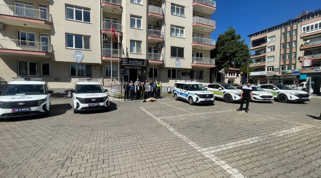 Kula emniyetine 7 yeni araç tahsis edildi