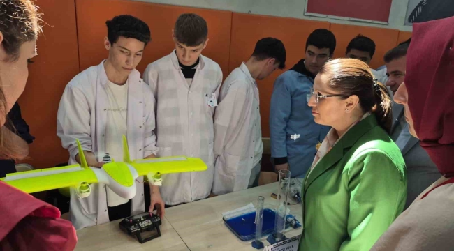 Lise öğrencileri elektrikli gokart ürettiler