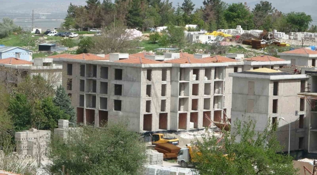 Malatya Akçadağ'da inşa çalışmaları rekor hızla sürüyor