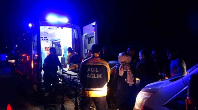 Malatya'da 2 otomobil çarpıştı: 4 yaralı