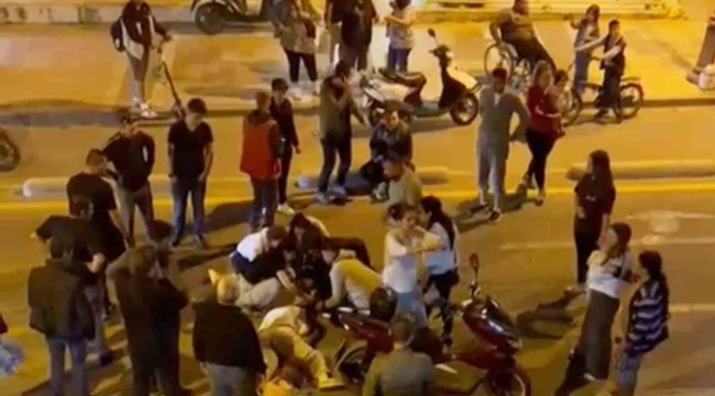 Menteşe'de motosikletler çarpıştı: 3 yaralı