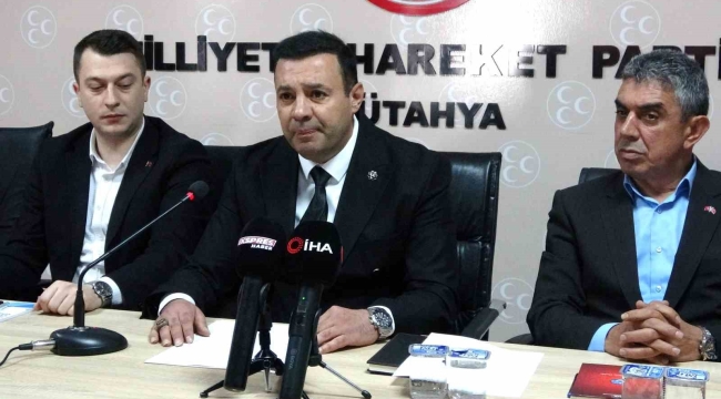 MHP Kütahya İl Başkanı Selçuk Alıç: "Kütahya Belediyesi 34 kişiyi işten çıkardı"