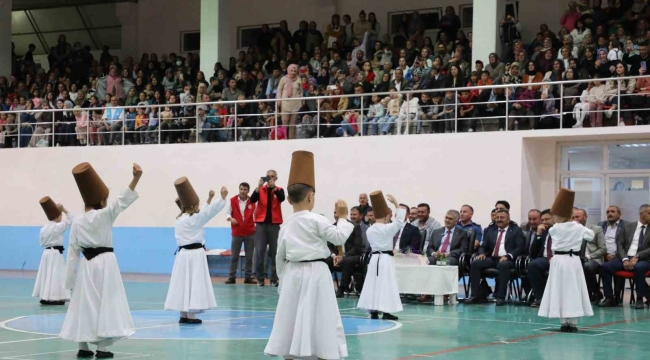 Minikler Kuran kursu mezuniyet sevinci yaşadı