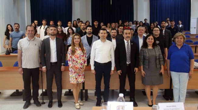 Muğla MÜSİAD Başkan ve Yardımcıları 'Kariyer Günleri'nin konuğu oldu