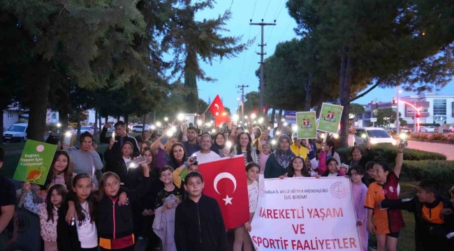 Muğla'da 'Aile Yılı' yürüşü gerçekleştirildi