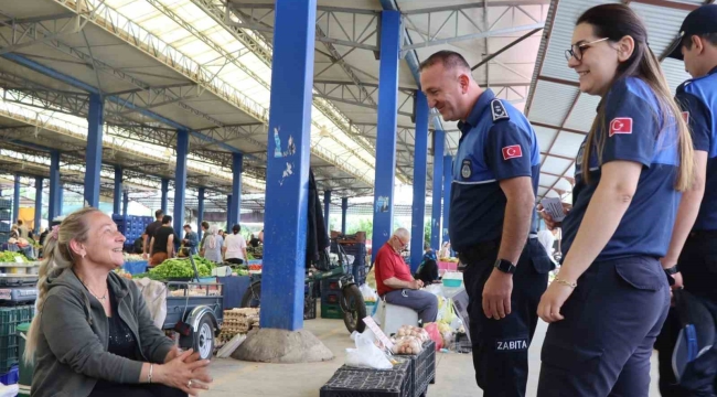 Nazilli Belediyesi'nden pazaryerlerinde düzen ve güvenlik adımı