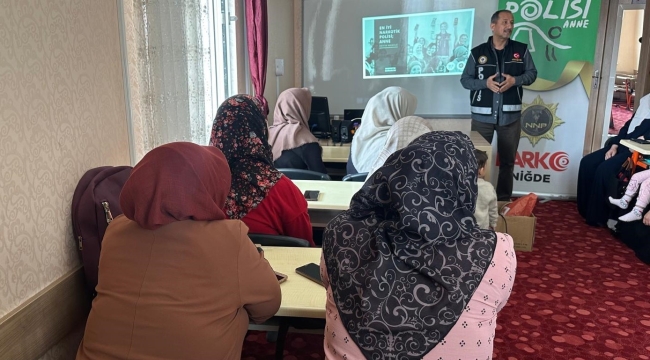 Niğde'de uyuşturucuyla mücadele kapsamında 781 vatandaşa bilgilendirme yapıldı