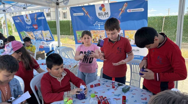 "Bilim Çorum" Dodurga'da öğrencilerle buluştu
