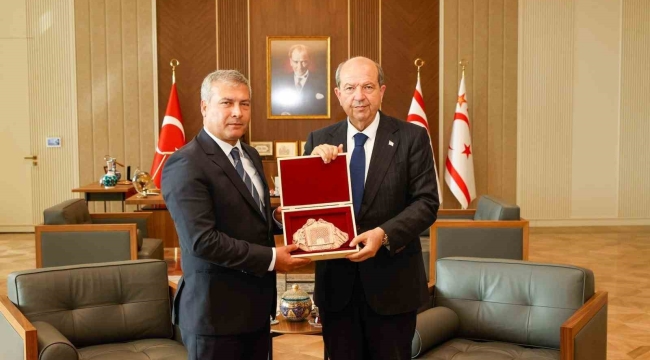 Rektör Adıgüzel'den KKTC'ye uluslararasılaşma odaklı ziyaret