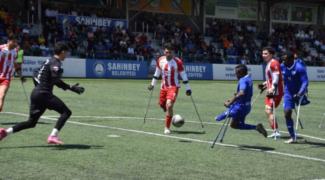 Şahinbey Ampute adım adım şampiyonluğa koşuyor: 2-1