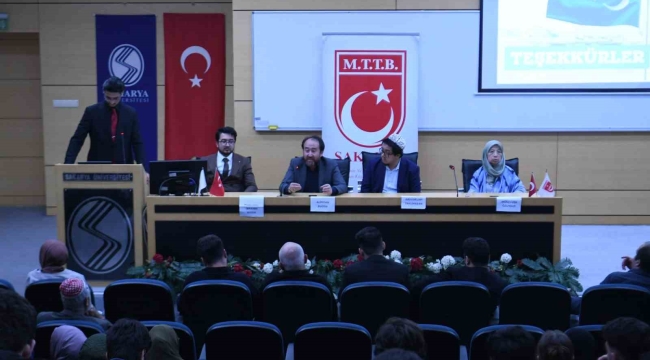 Sakarya Üniversitesi'nde Doğu Türkistan paneli düzenlendi