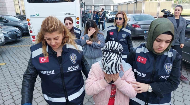 Samsun'da masaj salonlarına "insan ticareti ve fuhuş operasyonu": 7 gözaltı