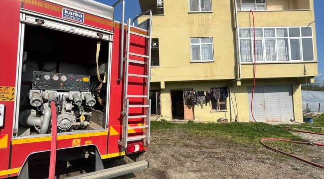 Sinop'ta yangın paniği