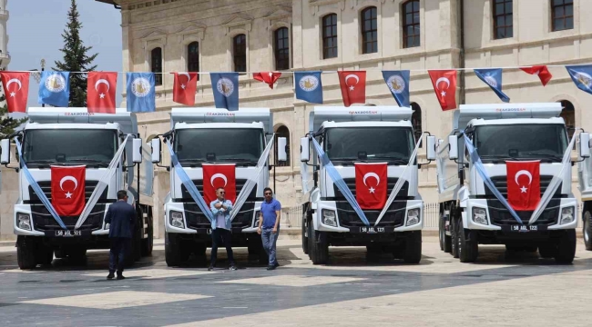 Sivas Belediyesi araç filosuna güç kattı