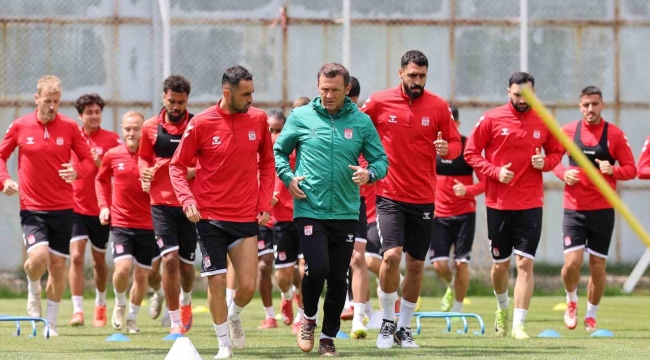 Sivasspor, Samsunspor maçı hazırlıklarını sürdürüyor