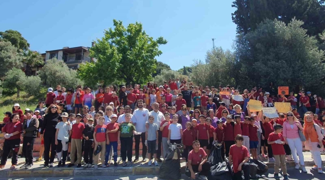 Söke'de "Temiz İlçem, Yeşil Geleceğim" projesiyle temizlik farkındalığı artıyor