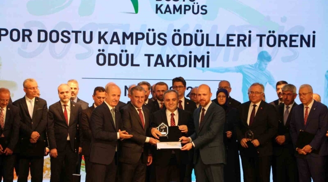 Spor Dostu Kampüs Sertifika Töreni, Rize'de düzenlendi