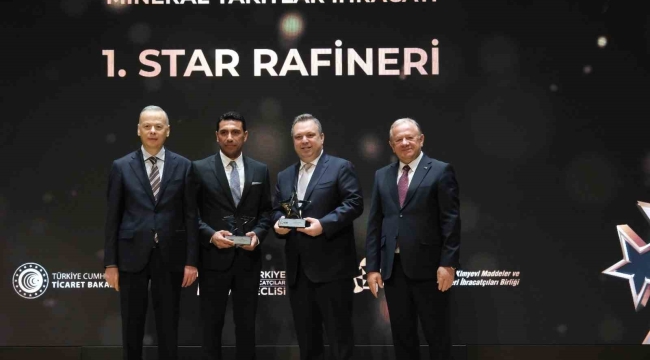 STAR Rafineri ve SOCAR Petrol Ticaret 'İhracatın Yıldızı' oldu