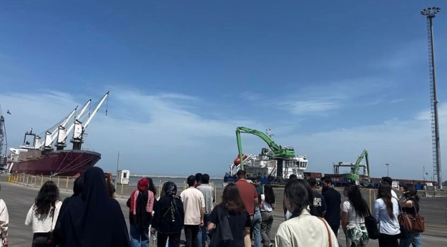 SUBÜ'lü öğreniciler, dış ticaretin pratik yönlerini yerinde gördü