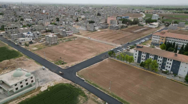Suruç'ta yollar yenileniyor