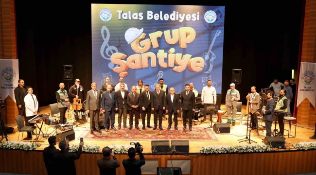 Talas'ın grup şantiye konserinin yankıları sürüyor