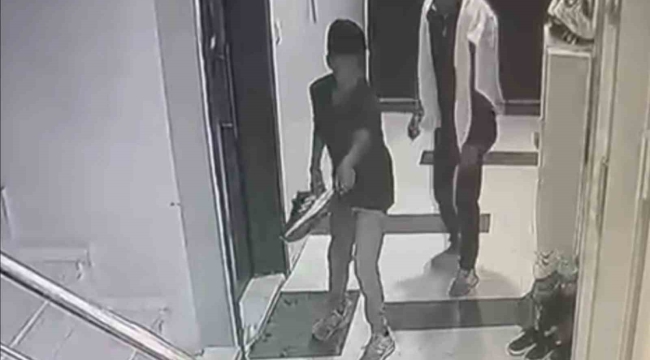 Tekirdağ'da çocuk hırsızlar zıplayarak kaçtı