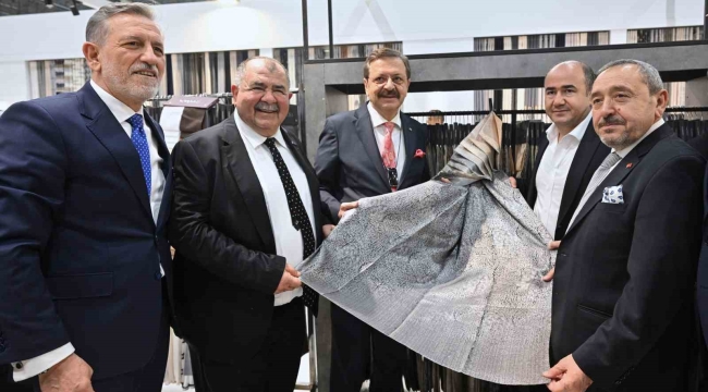 TOBB Başkanı Hisarcıklıoğlu'ndan HOMETEX Fuarı'na tam not