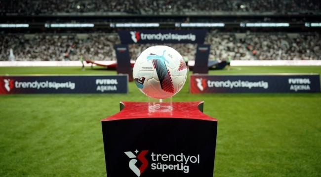 Trendyol Süper Lig'de 37. hafta heyecanı