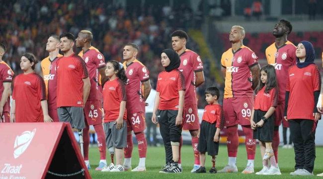 Türkiye Kupası finalinde Gaziantep Büyükşehir'den anlamlı seremoni