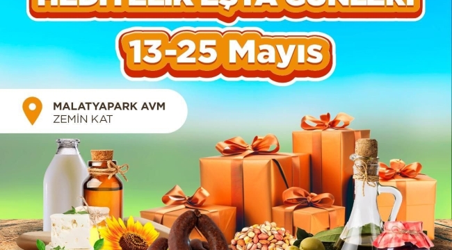 Yöresel tatlar ve el emeği ürünler 7. kez Malatyapark'ta
