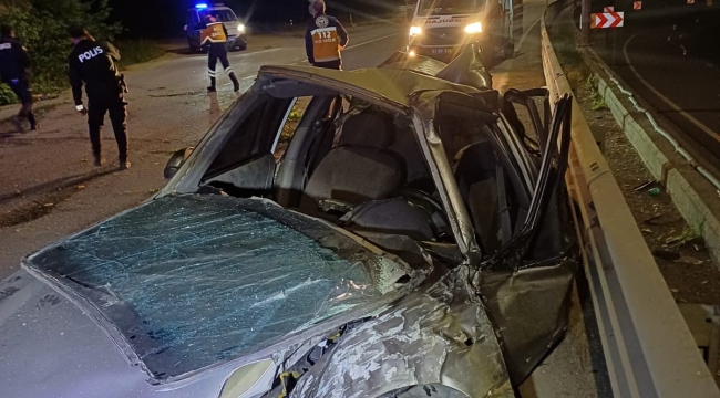 Zonguldak'taki trafik kazasında 24 yaşındaki genç hayatını kaybetti